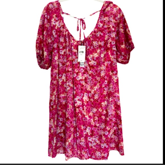 NWT Sanctuary “The House Dress” Babydoll Relaxed Fit Floral Flowy Dress - Picture 6 of 7